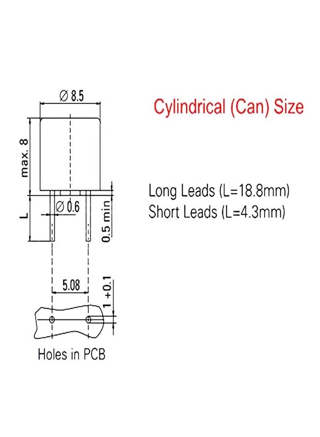 CentIoT - Round cylindrical time lag slow Fuse - DIP TR-5 382 Series (T1A) - Image 2